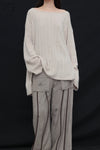 Mutedance 24 Autumn and Winter Sheep Wool Pants MD-MD24FW69-BROWN